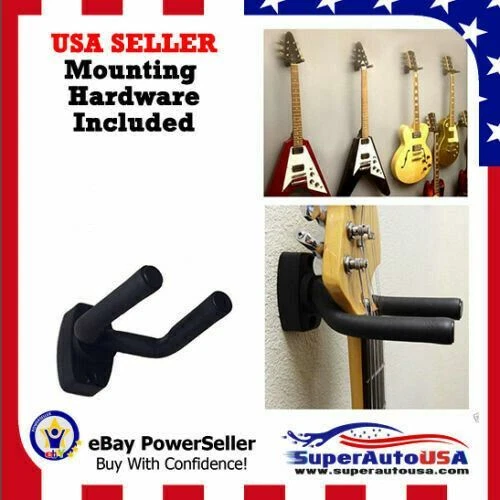 2/3/4 PACK Guitar Hanger Hook Holder Wall Mount Display Acoustic Electric US