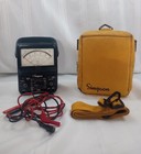 Simpson 260 Series 8P Multimeter with Probes and Case "Tested & Works Well"