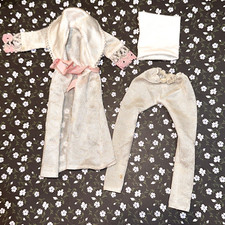 Barbie Vintage Nightwear Pajamas Fashion  Robe   