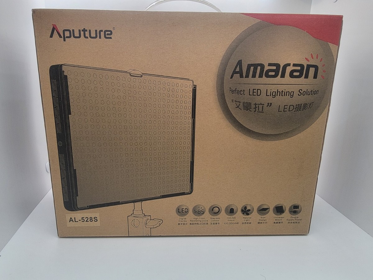 Aputure Amaran AL-528S LED Photography Photo Studio Digital Video
