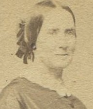 WOMAN POSED FULL LENGTH. CDV BY APPLETON.
