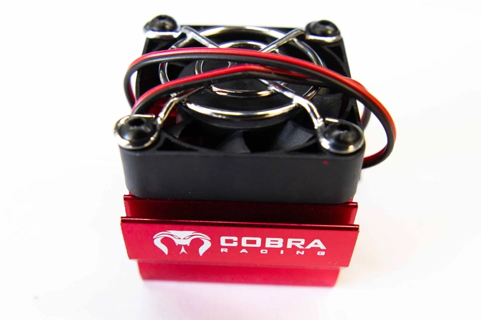 High-Performance Red RC Motor Cooling Fan for Traxxas, Arrma & More - Image 2 of 4