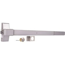 Universal Hardware UH40010 2-7/16 in. Push Bar with Standard Pull and Cylinder