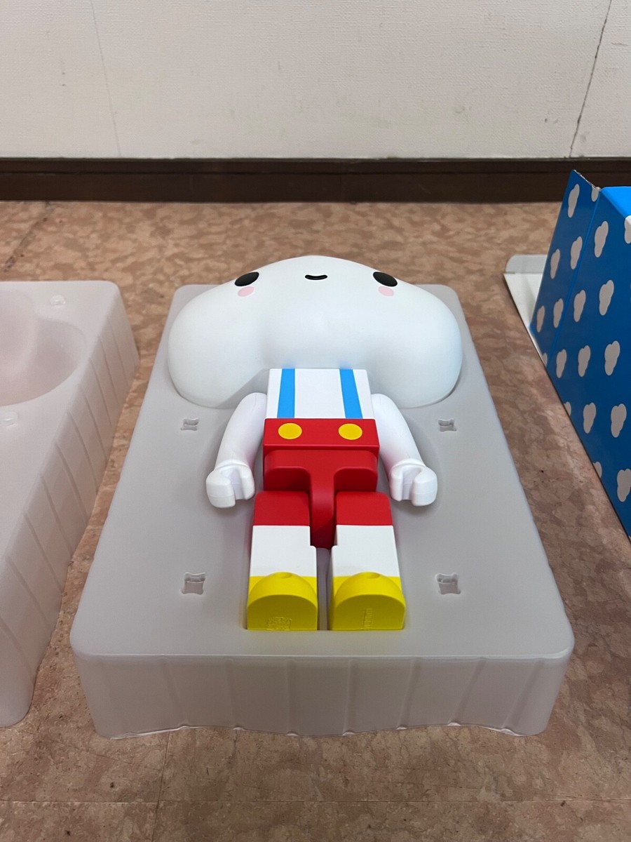 BE@RBRICK - KUBRICK FriendsWithYou Grey 400％ Medicom Toy KUBRICK 400% FriendsWithYou Little Cloud Boy BE
