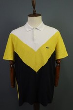 Lacoste Regular Fit Multioclor Colorblock Short Sleeve Polo Shirt Size 7 / XXL