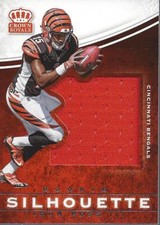 2017 Crown Royale Jumbo Rookie Silhouette Jerseys #7 John Ross III Jersey -NM-MT