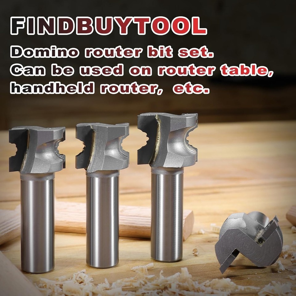 For Festool Domino Tenons Router Bits DF-500 DF-700 Loose Tenons ...