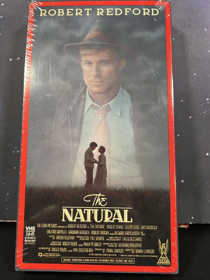 New The Natural Robert Redford VHS Sealed - Image 2 of 4