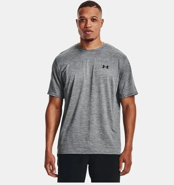 Under Armour Training Vent 2.0 T-Shirt Homme Pitch Gris Noir de Sport Haut