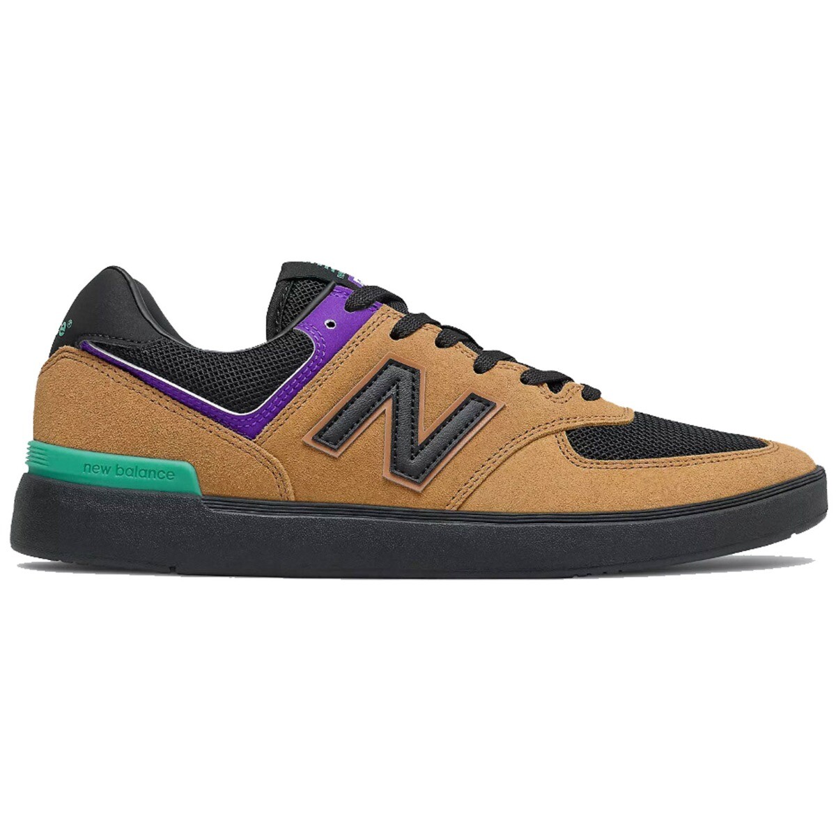 Coasts 574 Low Top Sneaker Shoes Brown 