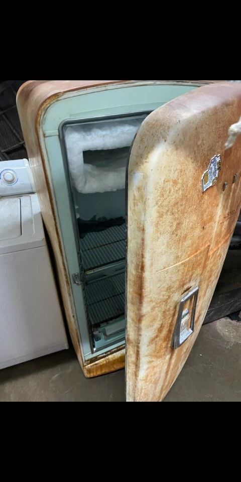 Refrigerador Philco vintage años 50 funcionando Foto 2 de 2