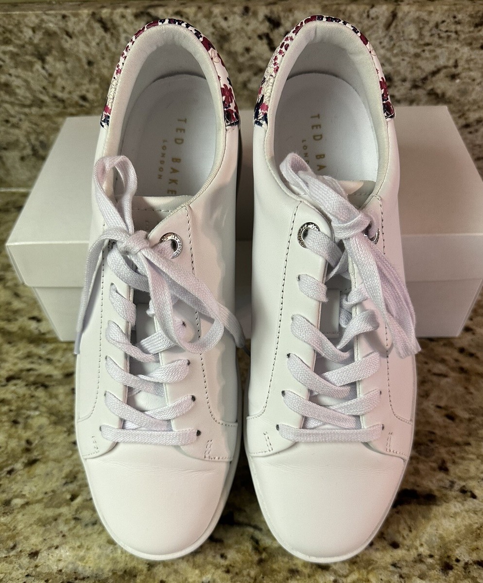 Ted Baker Fikina Sneaker Women White Size 9,5 M New