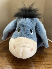 Disney ASK ME MORE EEYORE Interactive Plush Battery Operated Fisher Price WORKS