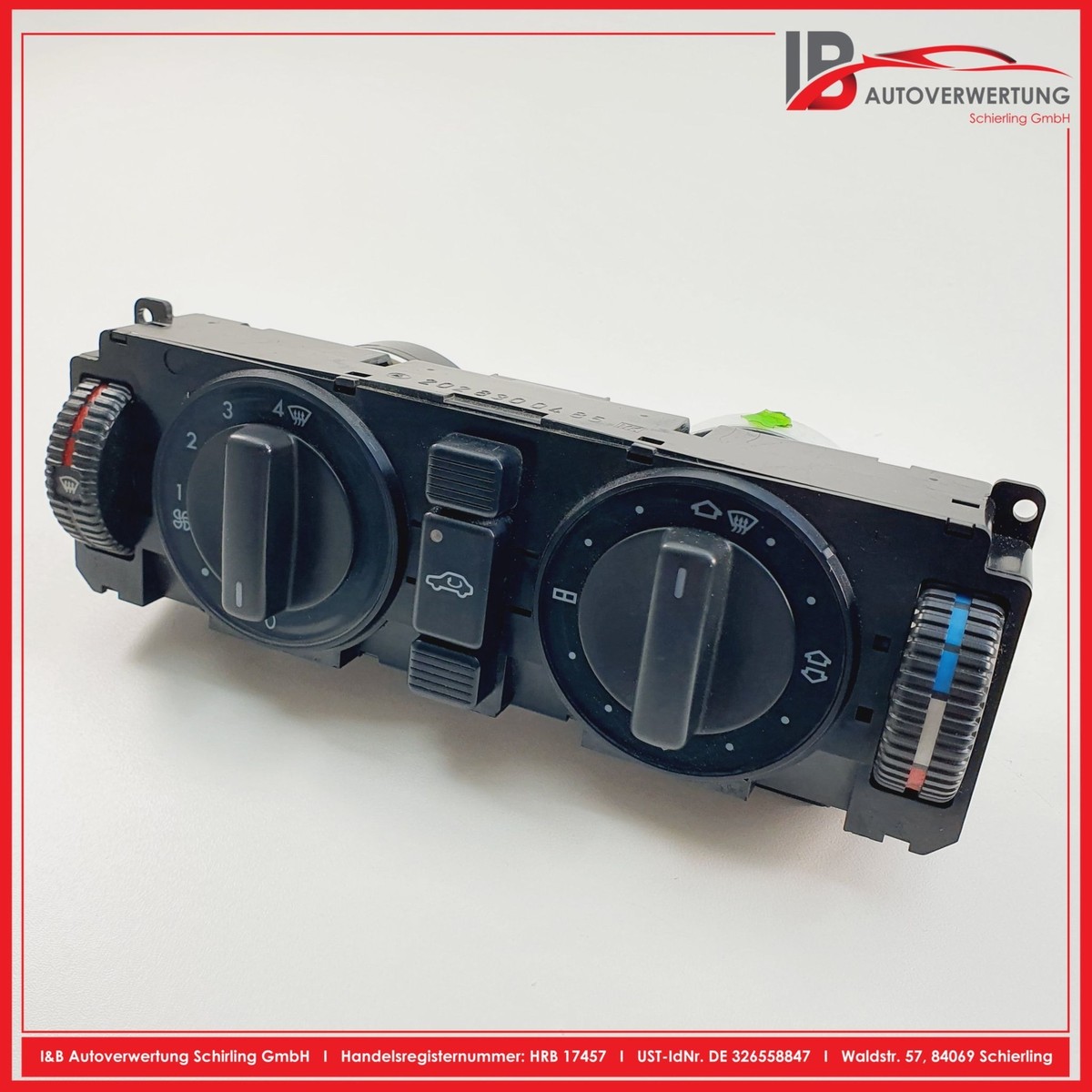 MERCEDES BENZ C-CLASS W202 Heater / Climate Control Panel