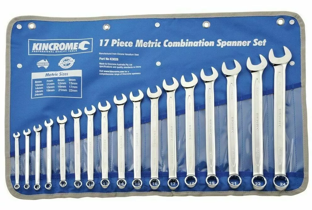 Kincrome spanner set deals