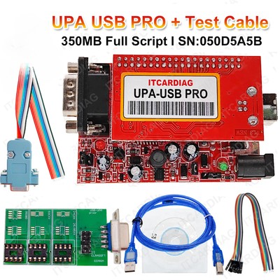 with Test Cable SN:050D5A5B ECU Chip Tunning with 350MB Full Script Programmer
