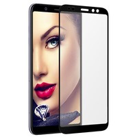 Display Schutzglas 9H Tempered Glass FüR Samsung Galaxy A6 2018 (A600) - Schwarz