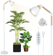 Full Spectrum Grow Light for Indoor Plants with Timer  Adjustable Height 75