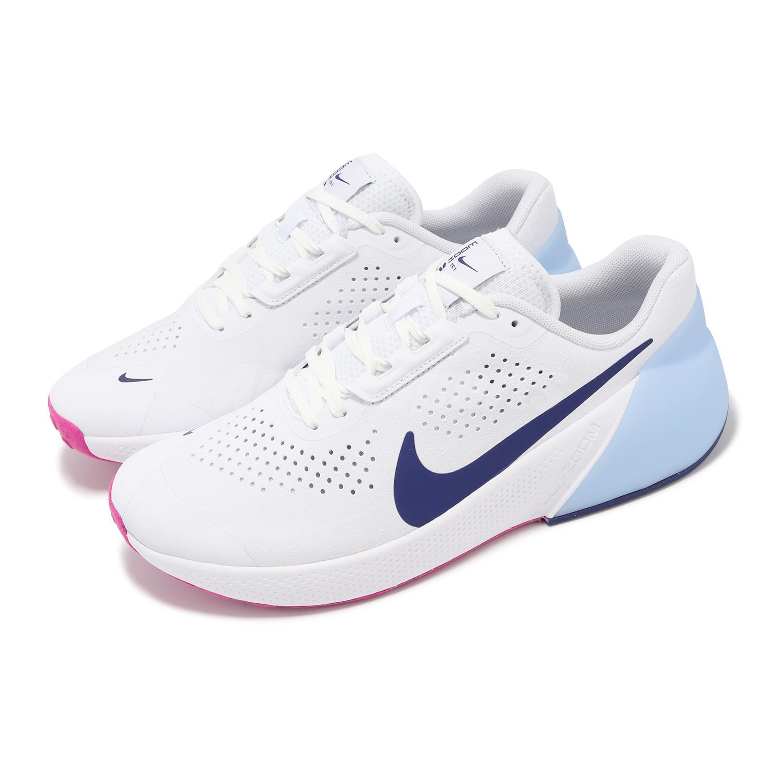 Мужские кроссовки для кросс-тренинга Nike Air Zoom TR 1 White Aquarius Blue DX9016-102