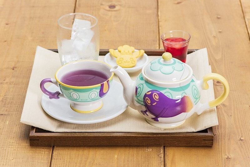 Pokemon Cafe Limited Polteageist Tea Pot & Sinistea Tea Cup