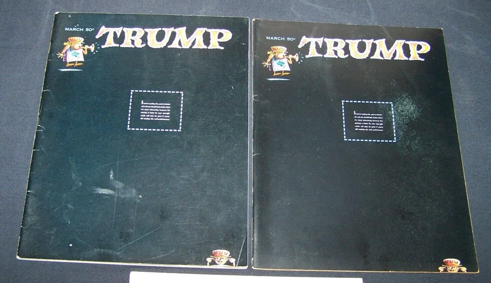 Trump magazine lot of 3, #1, 2, 2 1957, Hugh Hefner mag.- Kurtzman, Elder, Wood - Image 4 of 4