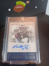 2011 Panini Playbook #6 Randall Cunningham Accolades Signatures #/49