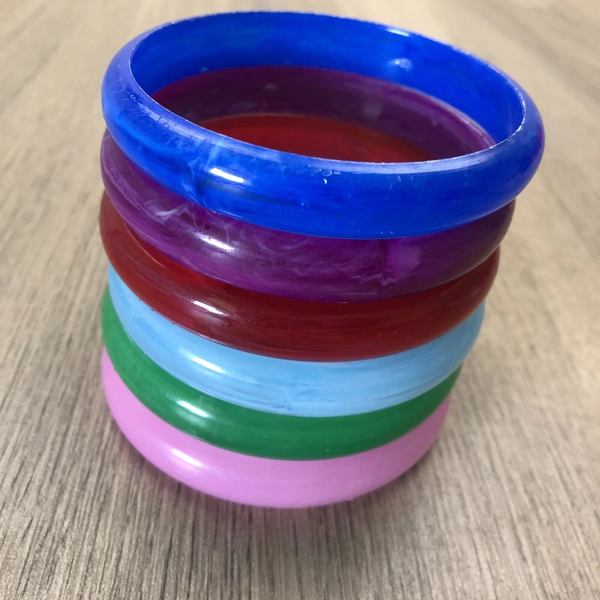 Green plastic hotsell bangles
