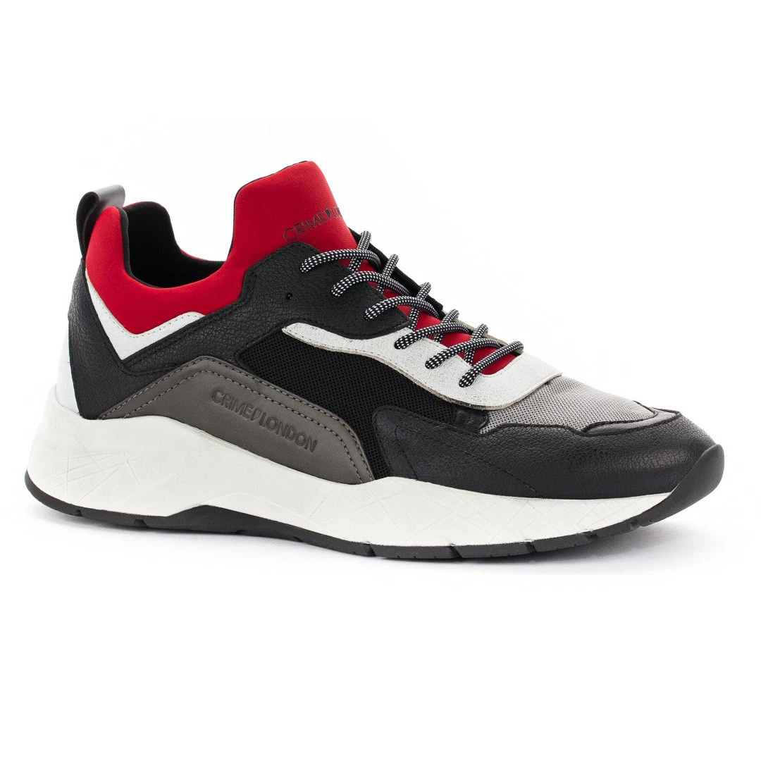 Men s Shoes Multicoloured CRIME London Leather Neoprene Canvas