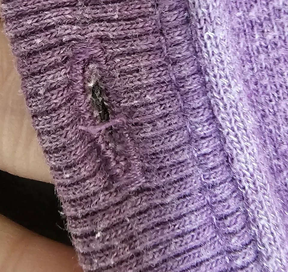 Tek Gear Womens Sweatshirt Shirt Top Blouse Size 3X Long Sleeve V Neck - Image 3 of 4