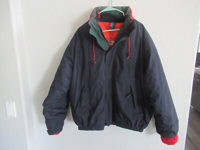 GANT 4 in 1 Reversible Parka Jacket Mens XL NAVY ORANGE RED BLUE EXTRA LARGE