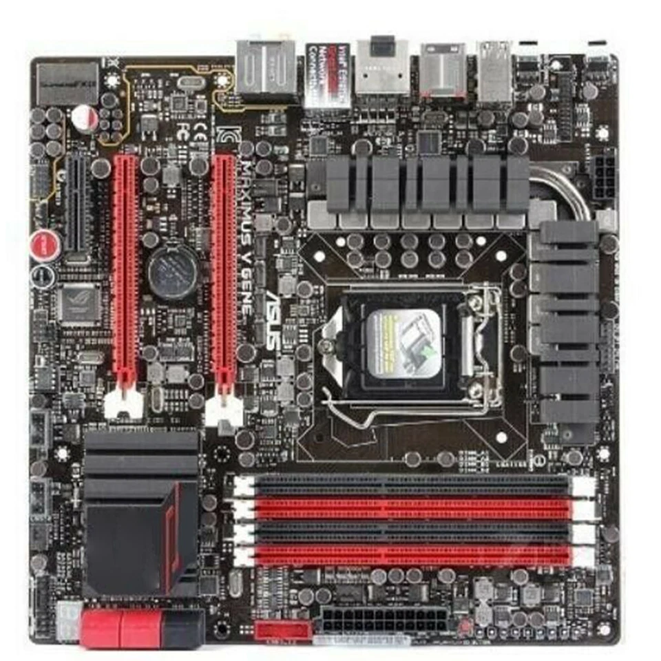 For ASUS MAXIMUS V GENE LGA 1155 DDR3 32GB uATX Motherboard Used - Image 2 of 2