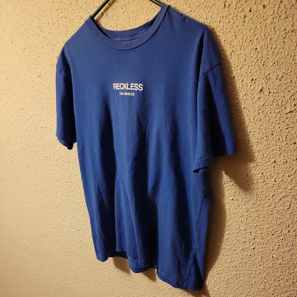 Camiseta Young & Reckless Azul Los Ángeles Talla Grande Y&R Foto 4 de 4