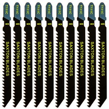 10 x Saxton Jigsaw blades T111C fit Bosch, Dewalt, Hitachi, Makita, Festool etc