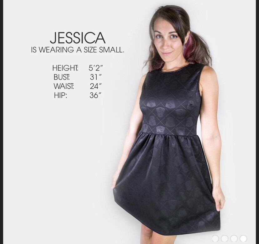 princess leia skater dress