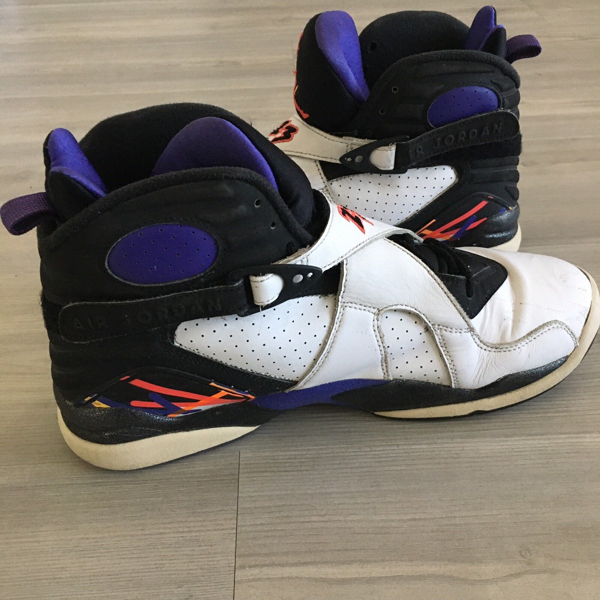 (J-8)US　80sMESS KIT PAN 米軍実物 ユーズド Nike Air Jordan Retro 8 'Three Peat' White OG VIII 305381