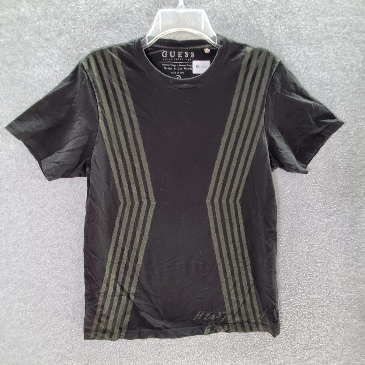Guess vista sales striped tee
