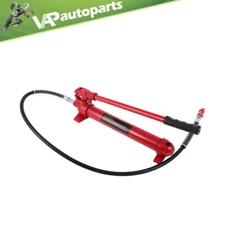 10 Ton Porta Power Hydraulic Jack Air Pump Knockout Punch Repair Tool Auto Body