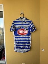 Vintage 80s Atala Campagnolo Castelli Italy Cycling Jersey size L