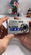 Used Olympus FE-160 Digital Camera 6MP 3x Zoom Vintage CCD Compact Camera