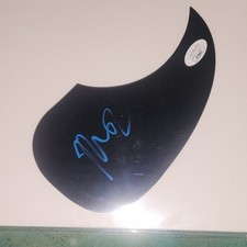 Matt Thomas Authenticated Signed Guitar Pickguard Original Music Memorabilia