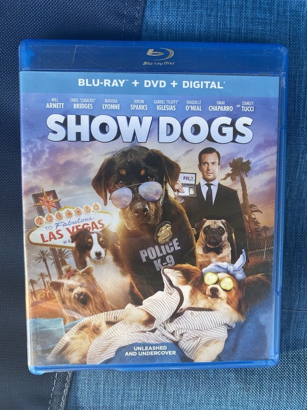 Show Dogs [Blu-ray + DVD] No Digital LIKE NEW! Shaquille O’ Neal Will Arnett