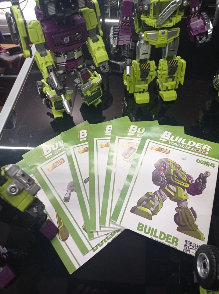 Devastator Jimbao Transformers Oversize Masterpiece Takara - Immagine 4 di 4