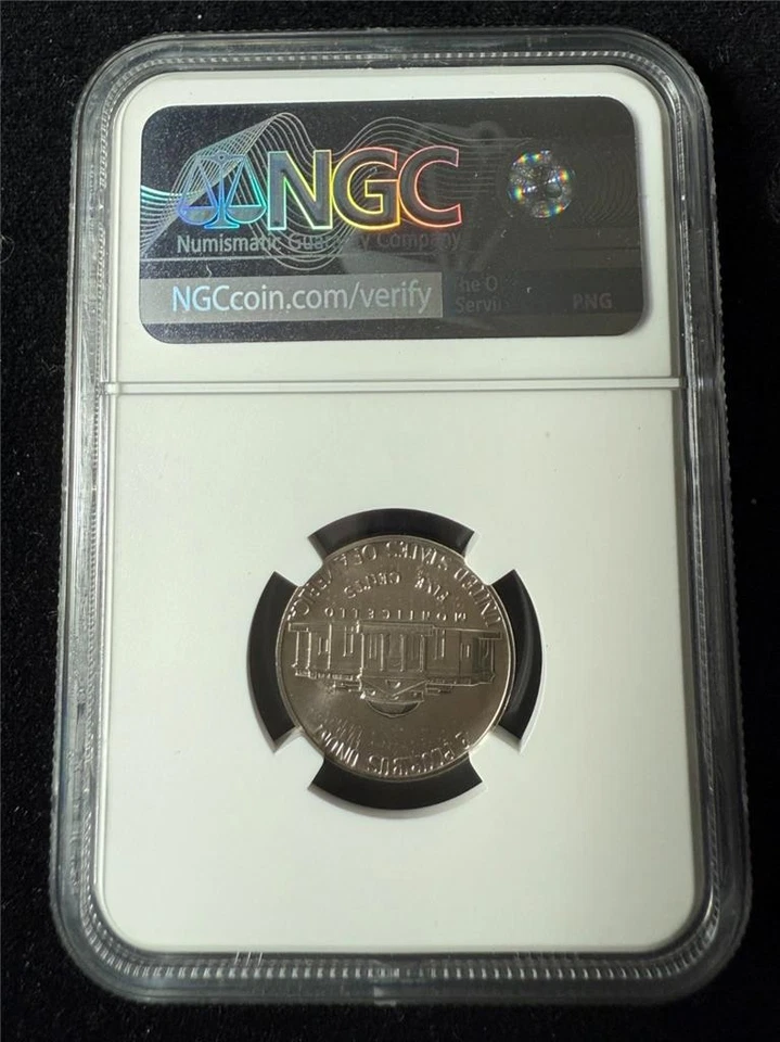 1972 S JEFFERSON NICKEL 5C PF69 ULTRA CAMEO NGC UCAM PR69 DCAM TOP POP SKU 3720 - Image 2 of 2