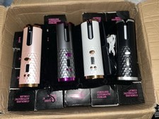 Cordless USB Rechargeable Automatic Hair Curler Set With Clips And Brush