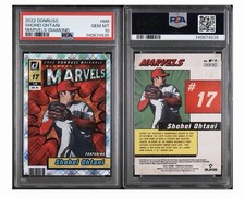 PSA 10 GEM MINT 2022 DONRUSS MARVELS DIAMOND SHOHEI OHTANI