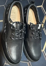 Sperry Top Sider Herschel Supply Co Casual Penny Loafer Boat Shoes Men 8 Black