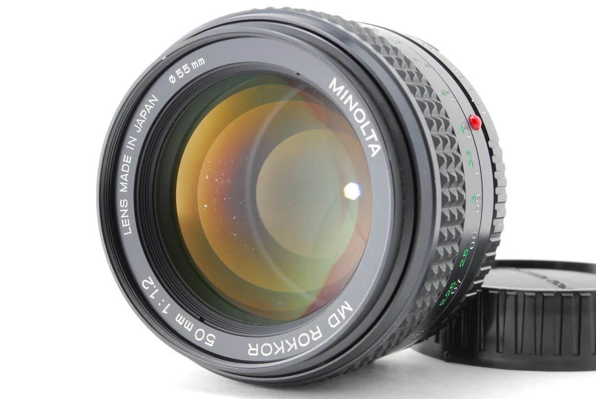 Minolta MD f/1.2 Camera Lenses 50mm Focal for sale | eBay