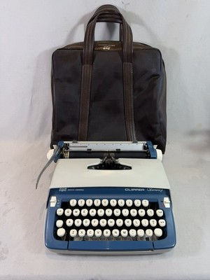 Vintage Smith-Corona Clipper Seventy Schreibmaschine + Tasche - sehr guter Zustand