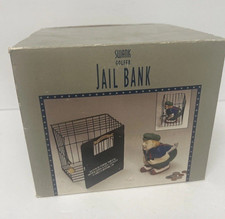 Golf Golfer Novelty Bank Jail Cage "you'd think they never saw a guy 12-putt..."