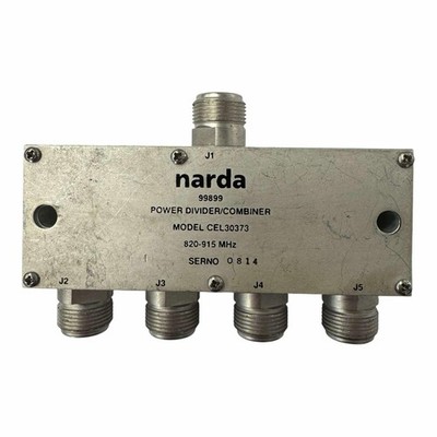 CEL 30373 Narda Wilkinson Power Divider 4 Way 100W N Type 820-915Mhz